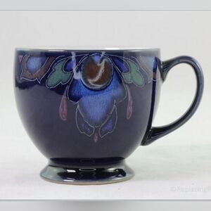 4 Denby Baroque cups & saucers